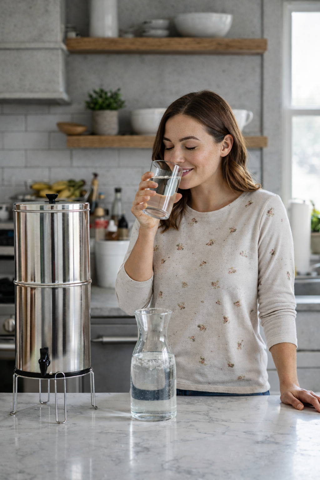 Purificateur d'Eau en Acier Inoxydable
