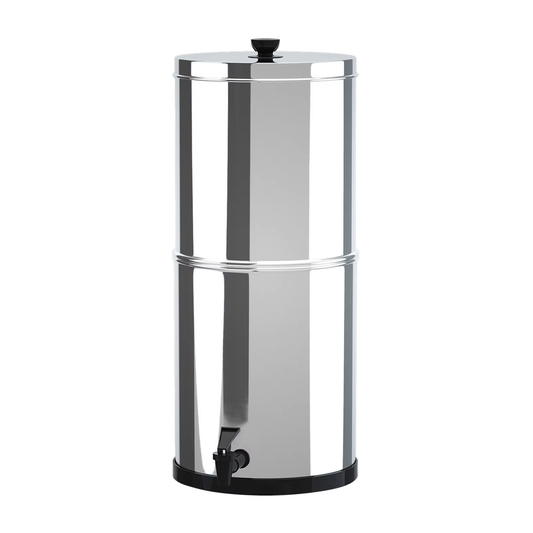 Stainless steel gravity water purifier